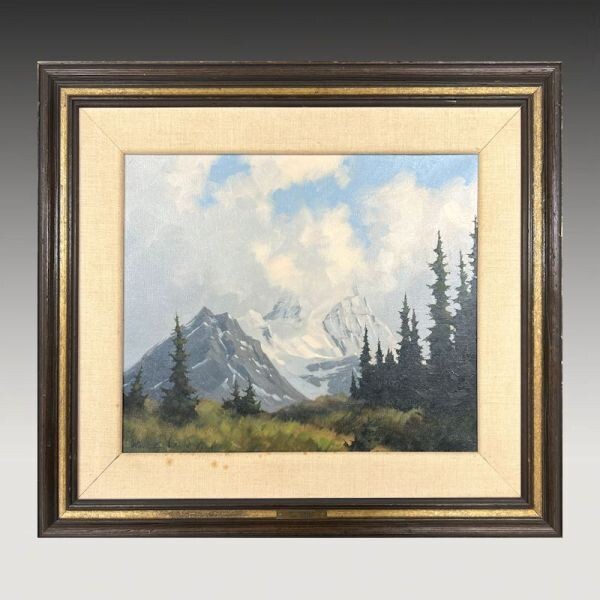 Karl E. Wood (Canadian) Mt. Robson Original
