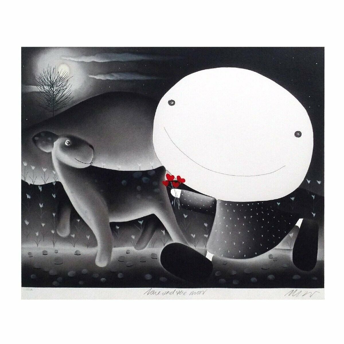 Mackenzie Thorpe Original Lithograph Art Print