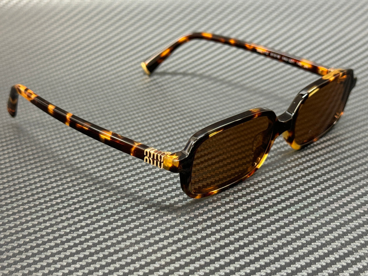 Miu Miu Mu 11Zsf Vau2Z1 Honey Havana Brown