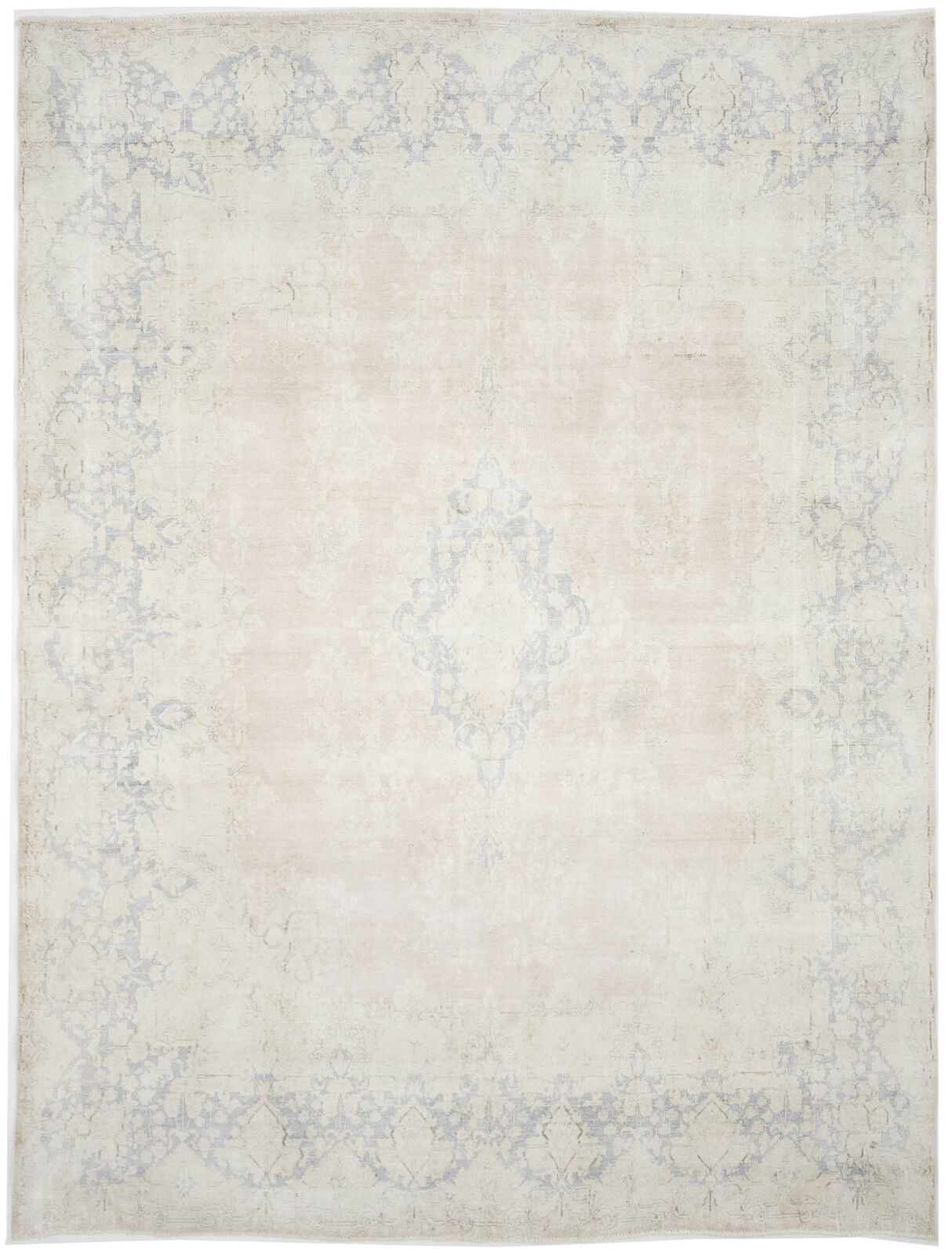 10X13 Ft Handmade Antique Distressed Oriental Rug