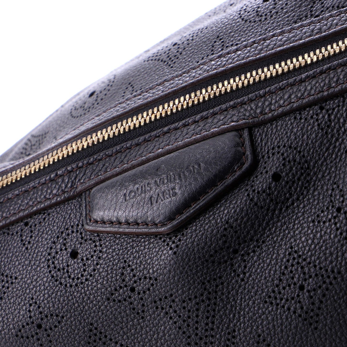 Louis Vuitton Galatea Handbag Mahina Leather Pm