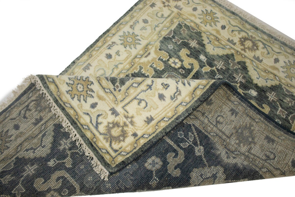 4X6 Ft Handmade Oriental Rug Floral Classic