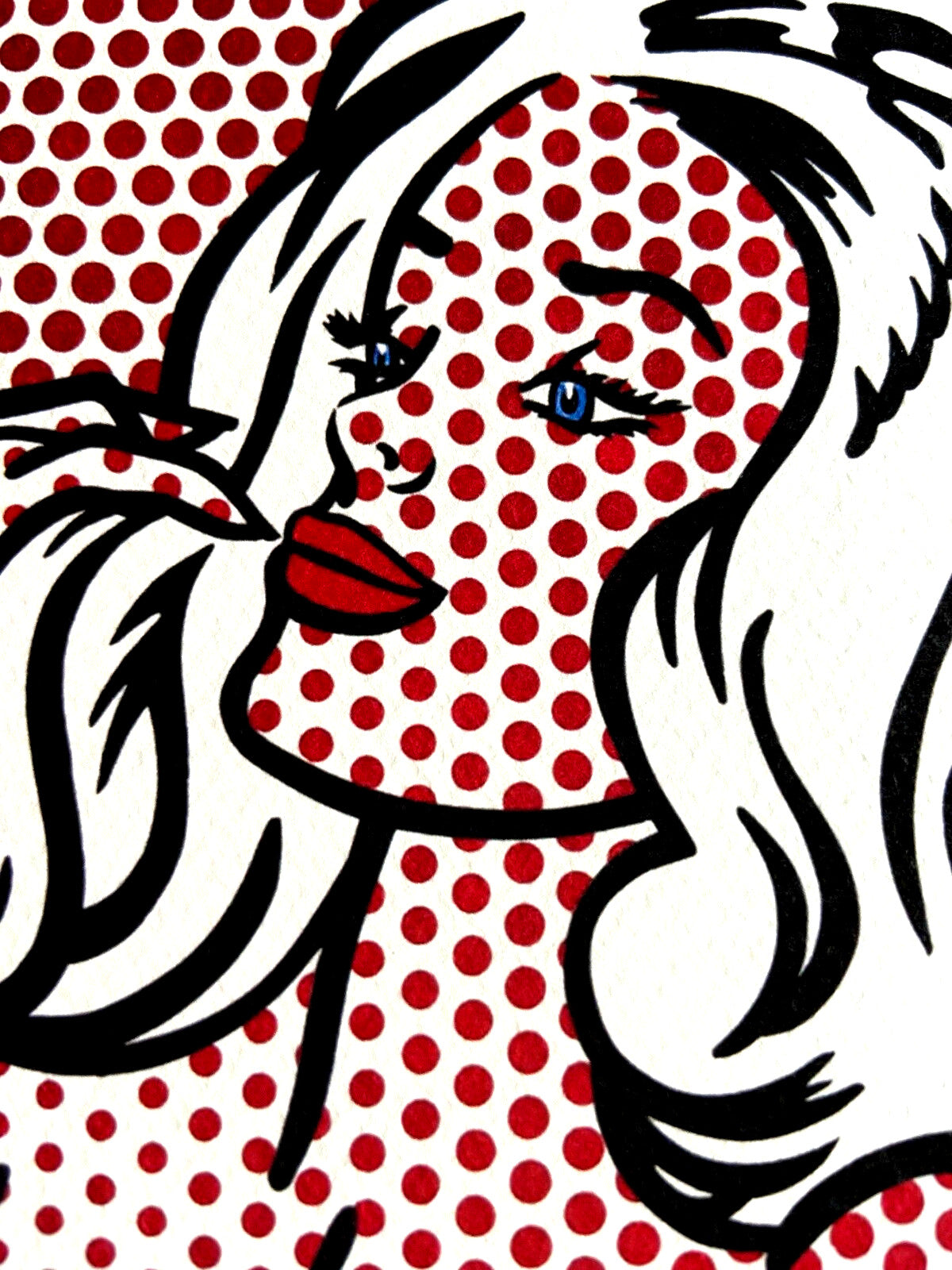 Roy Lichtenstein Lithograph Coa Hand Numbered