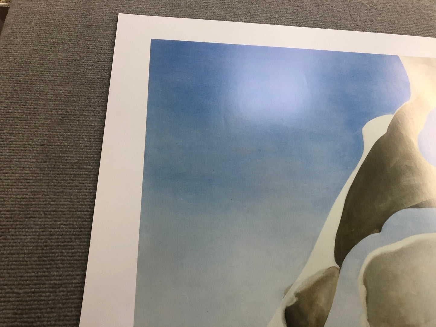 Georgia O'Keeffe Pelvis With The Distance " Offset Lithograph Moder