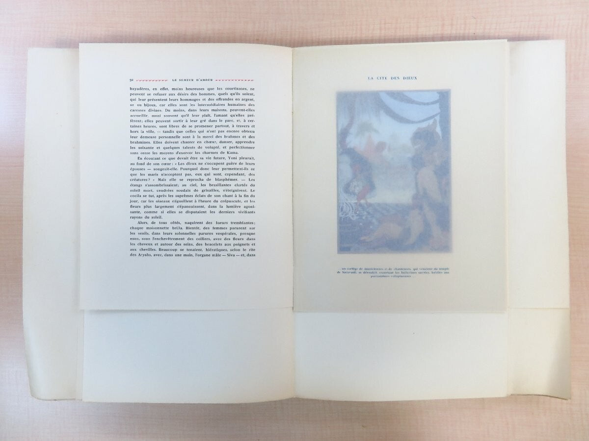 Rare 1924 French Illustrated Book 'Le Semeur D'Amour' - Champsaur Felicien