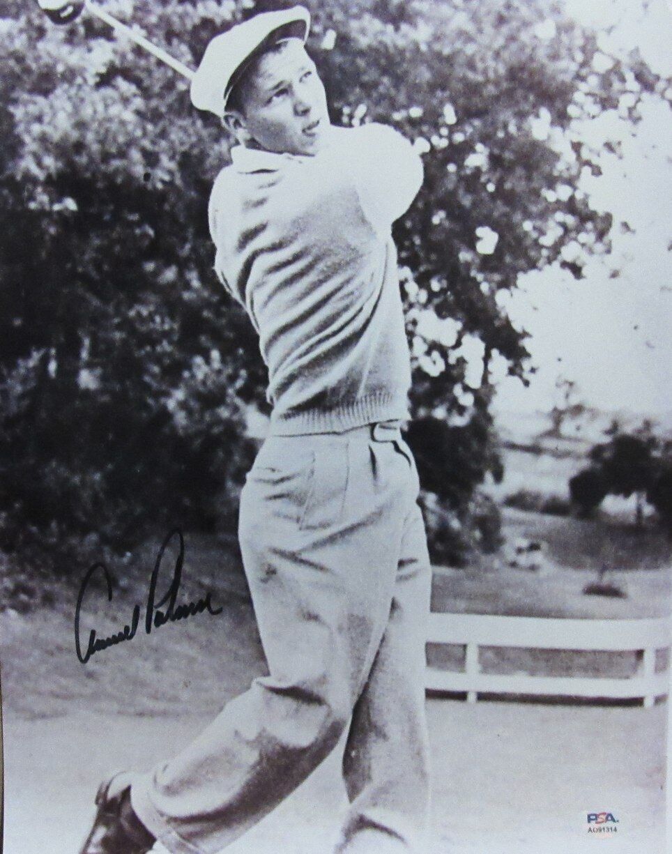 Arnold Palmer Signed/Autographed 11X14 B/W Photo