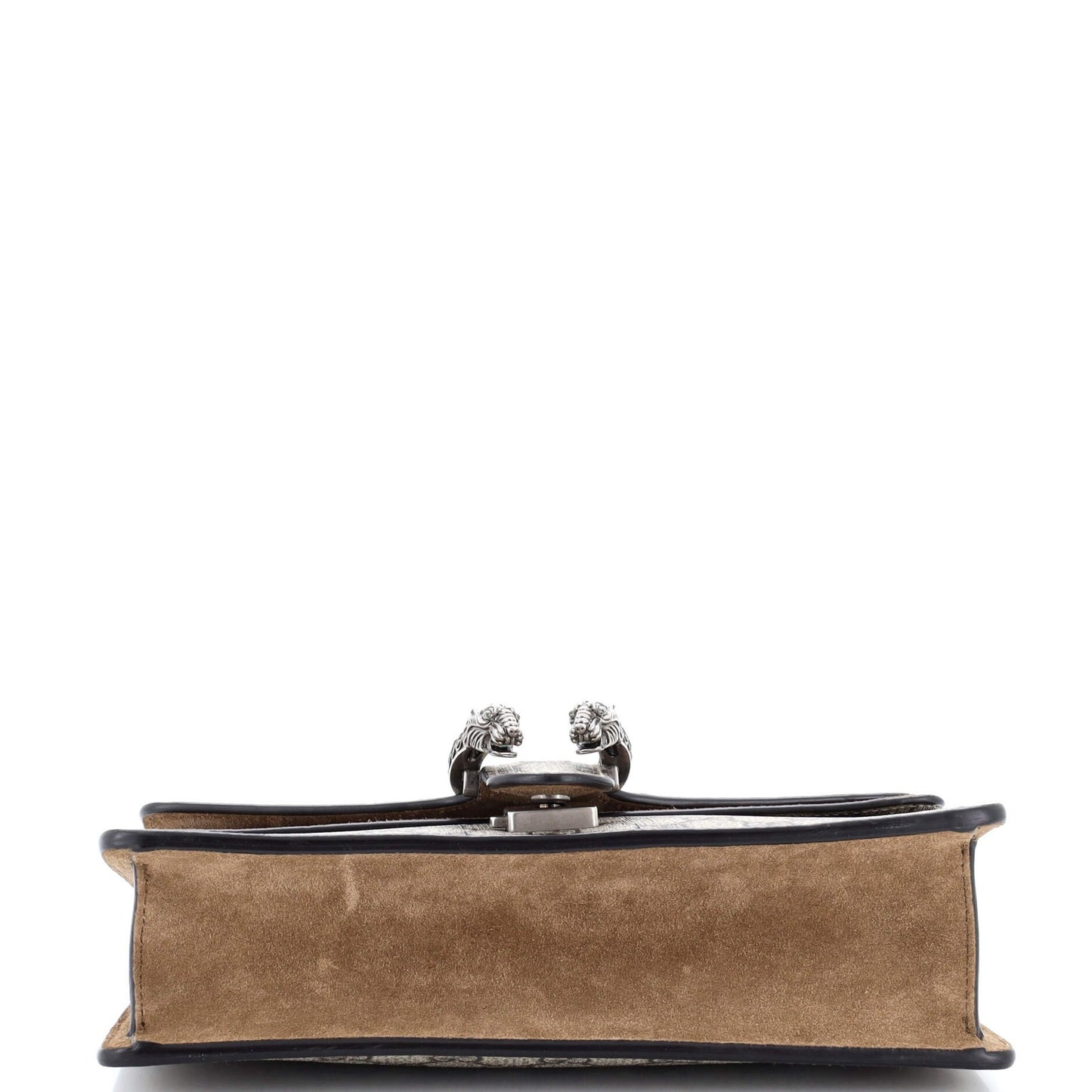 Gucci Dionysus Bag Gg Coated Canvas With Crystal Embellished Metal Small