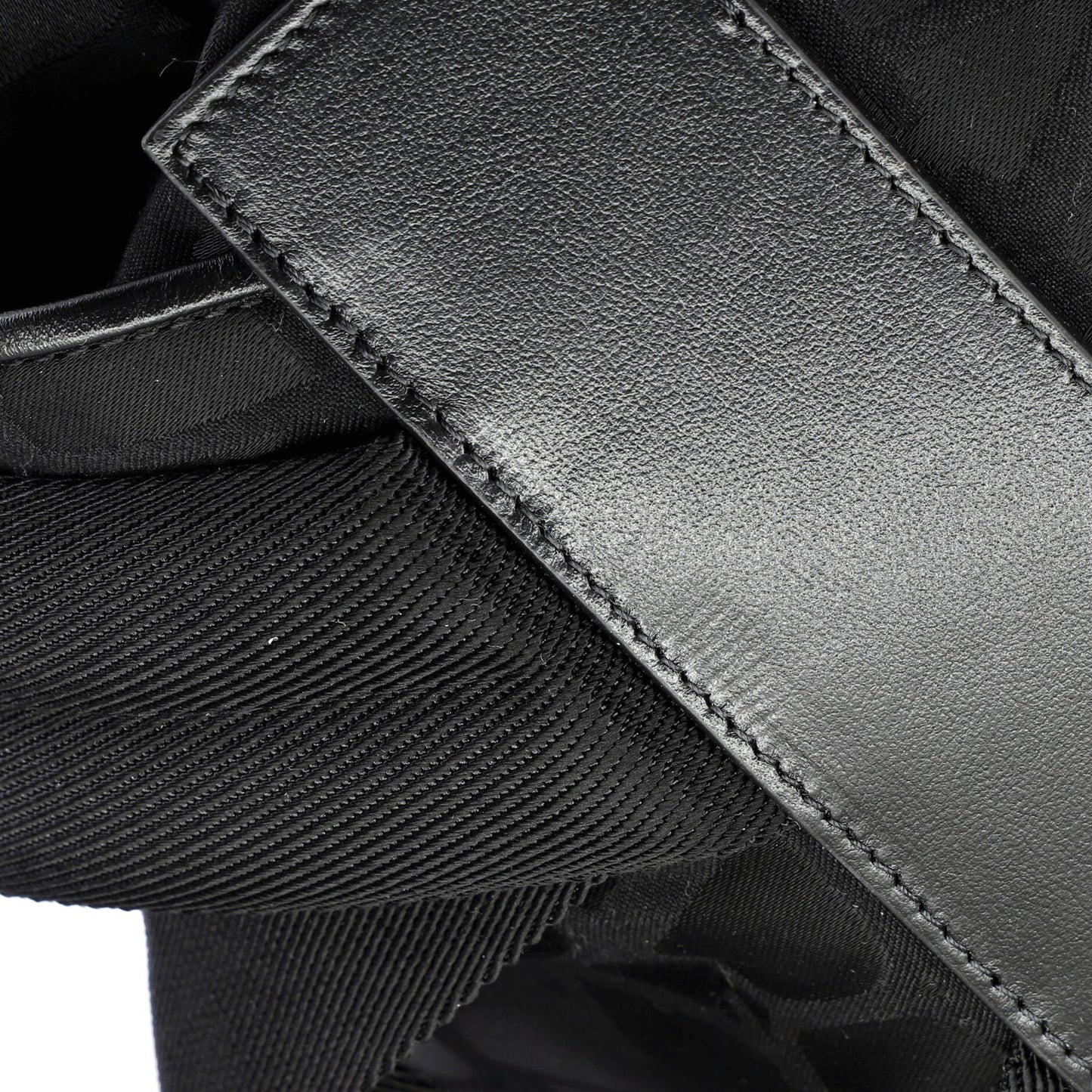 Valentino Garavani Double Buckle Backpack Toile Iconograph Nylon