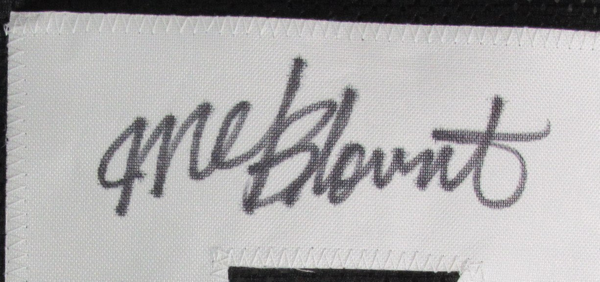 Mel Blount Hof Autographed Black Custom Football
