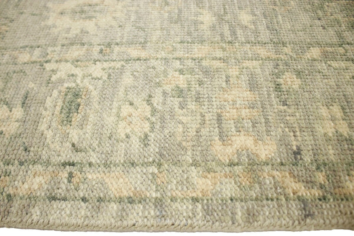 Handmade Vintage Style Oriental Rug Transitional