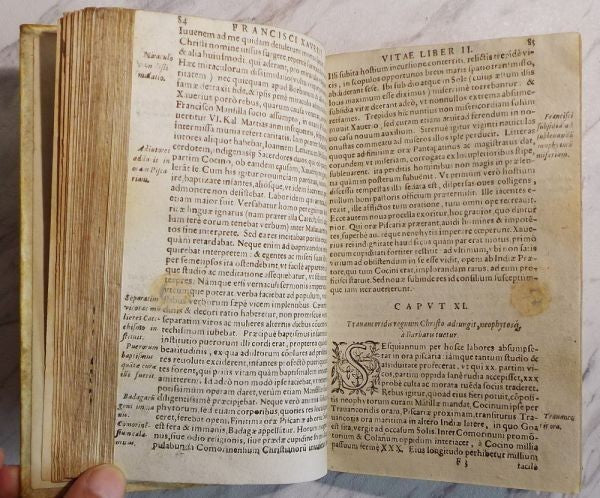 1597 Torsellino De Vita Francisci Xaverii Jesuit Japan Mission St Francis Xavier