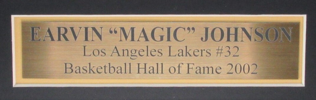 Earvin "Magic" Johnson Hof Autographed Jersey Los