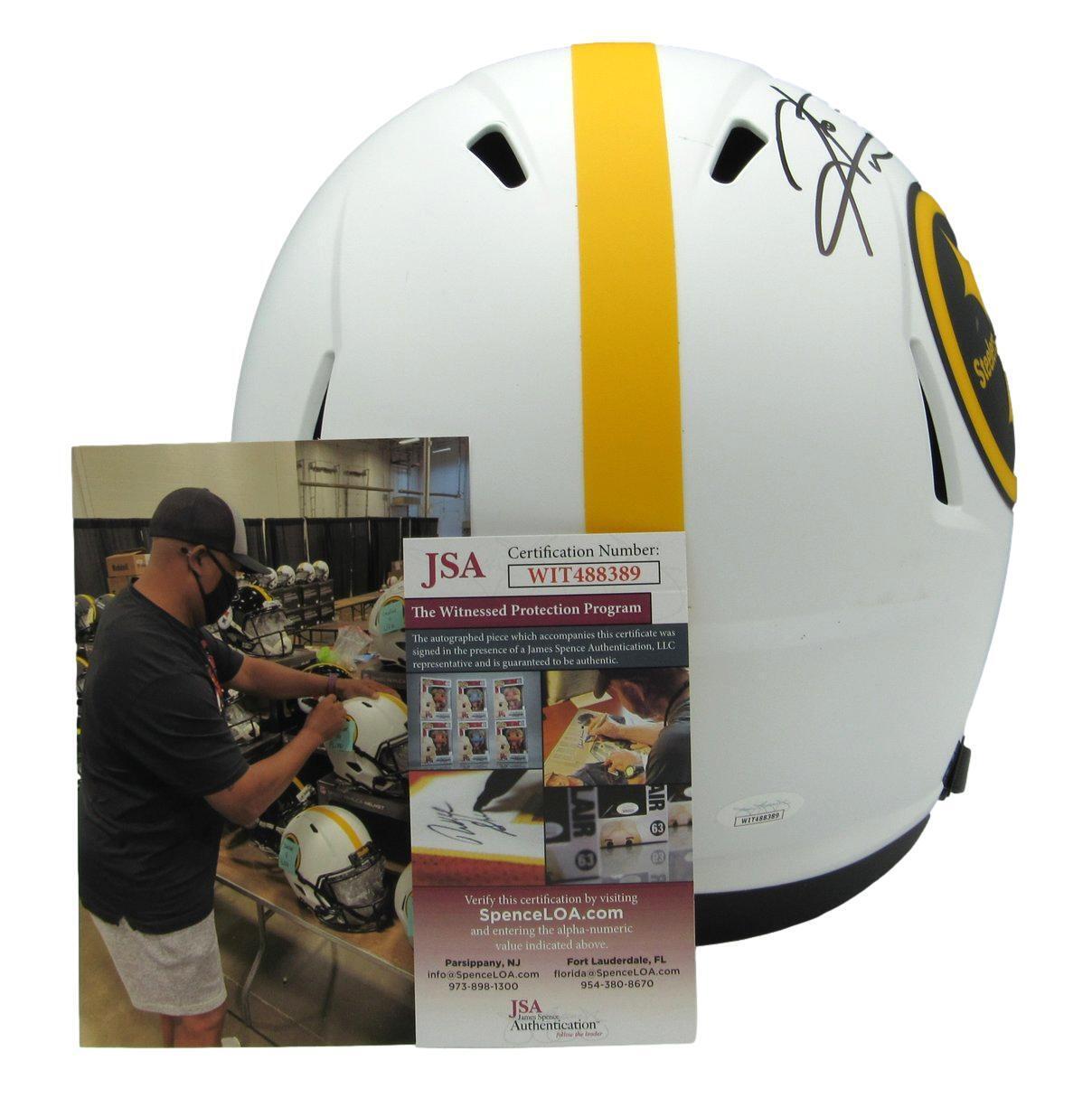 Hines Ward Signed/Inscr Steelers Lunar Eclipse