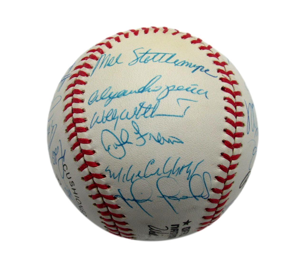 1991 Mets Team Signed By 32 Players Onl Baseball
