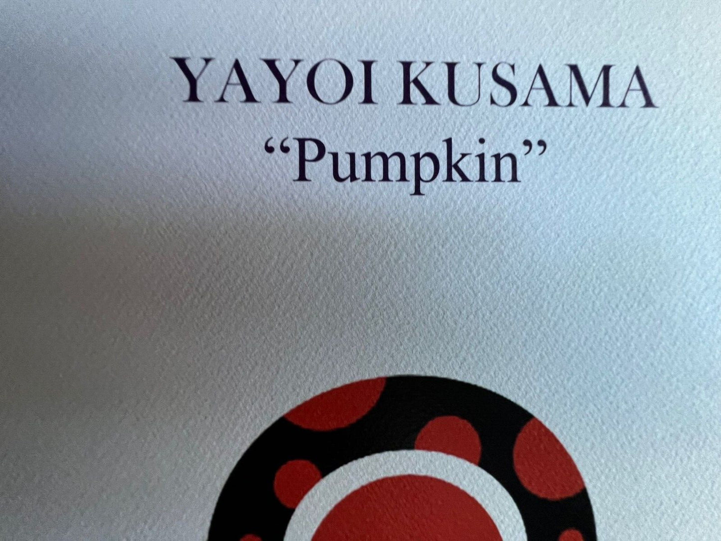 Yayoi Kusama Lithograph