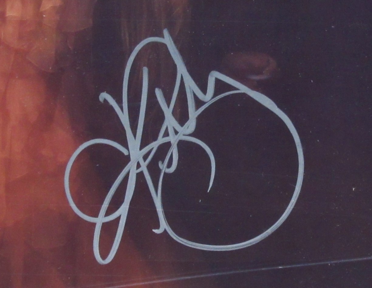 Kelly Clarkson Autographed Album "Chemistry" With