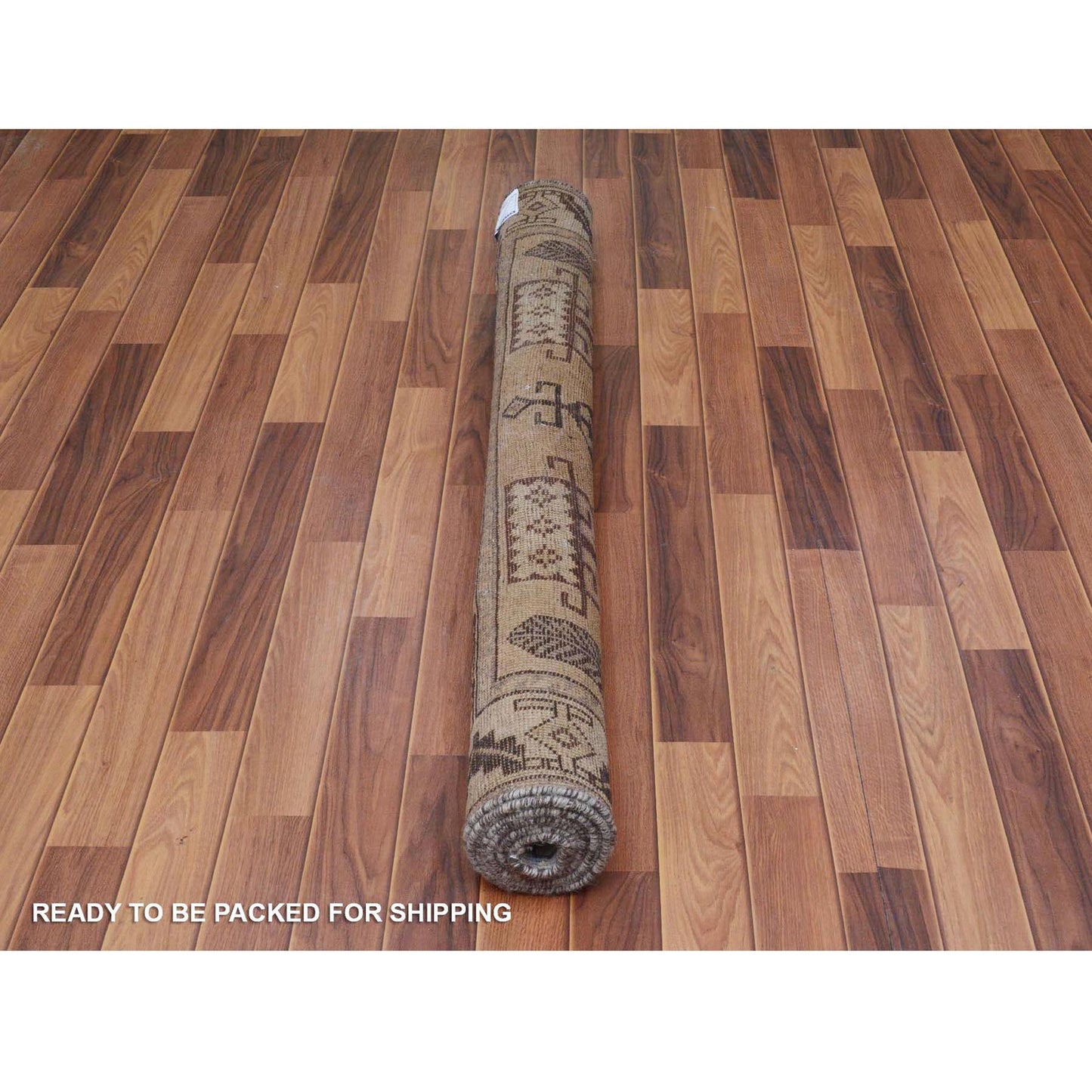 4'9"X9' Natural Colors Gallery Size Farsian Sheeraz Hand Knotted Rug