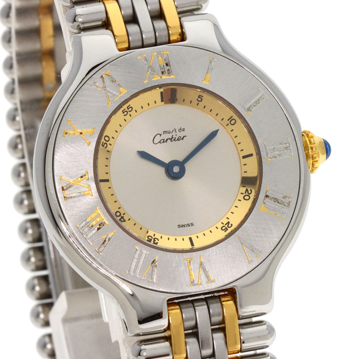 Cartier Must21 Watches W10073F4 Stainless Steel/Two-Tone Ladies