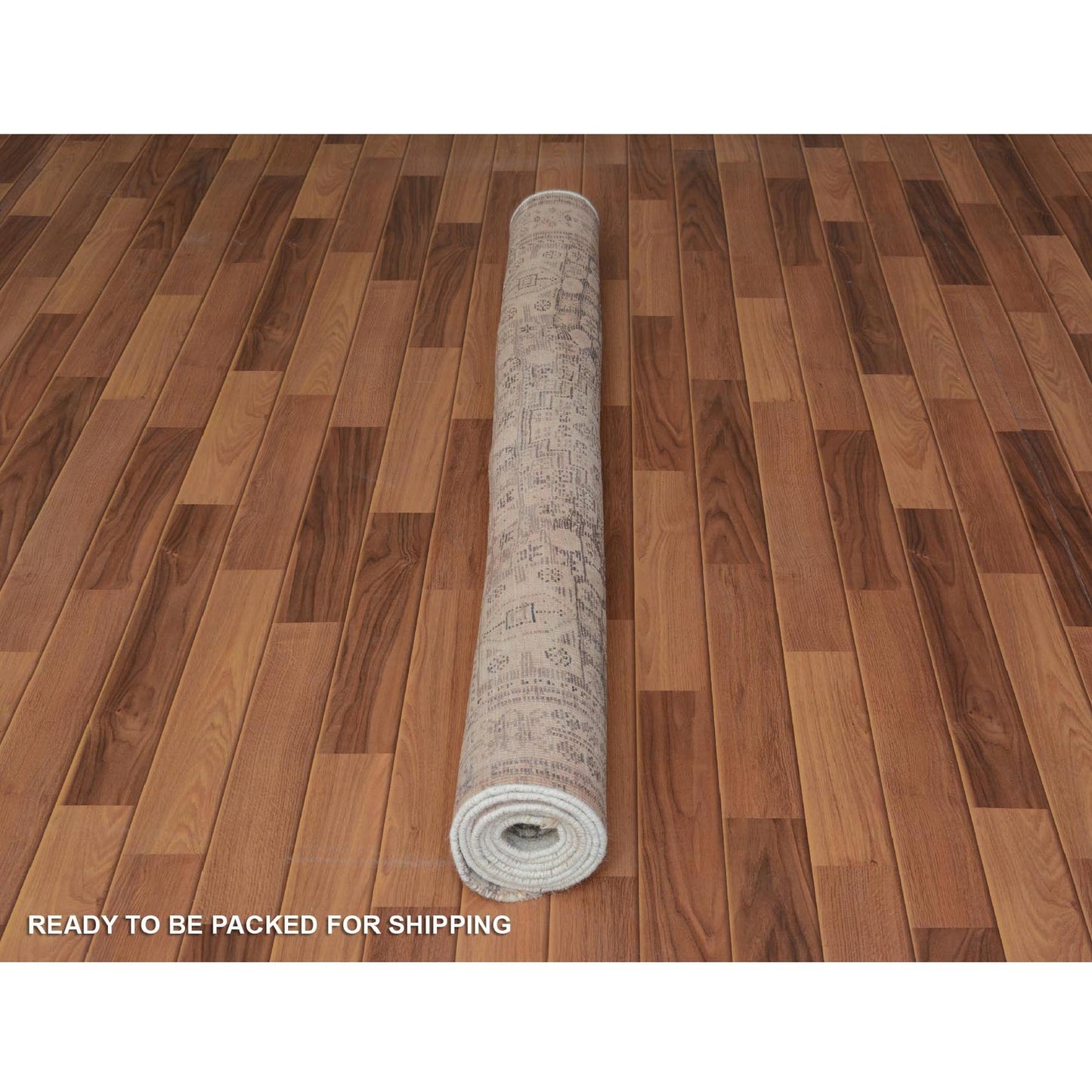 5'6"X8'2" Natural Colors Farsian Qashqairaz Wool Handknotted Oriental Rug