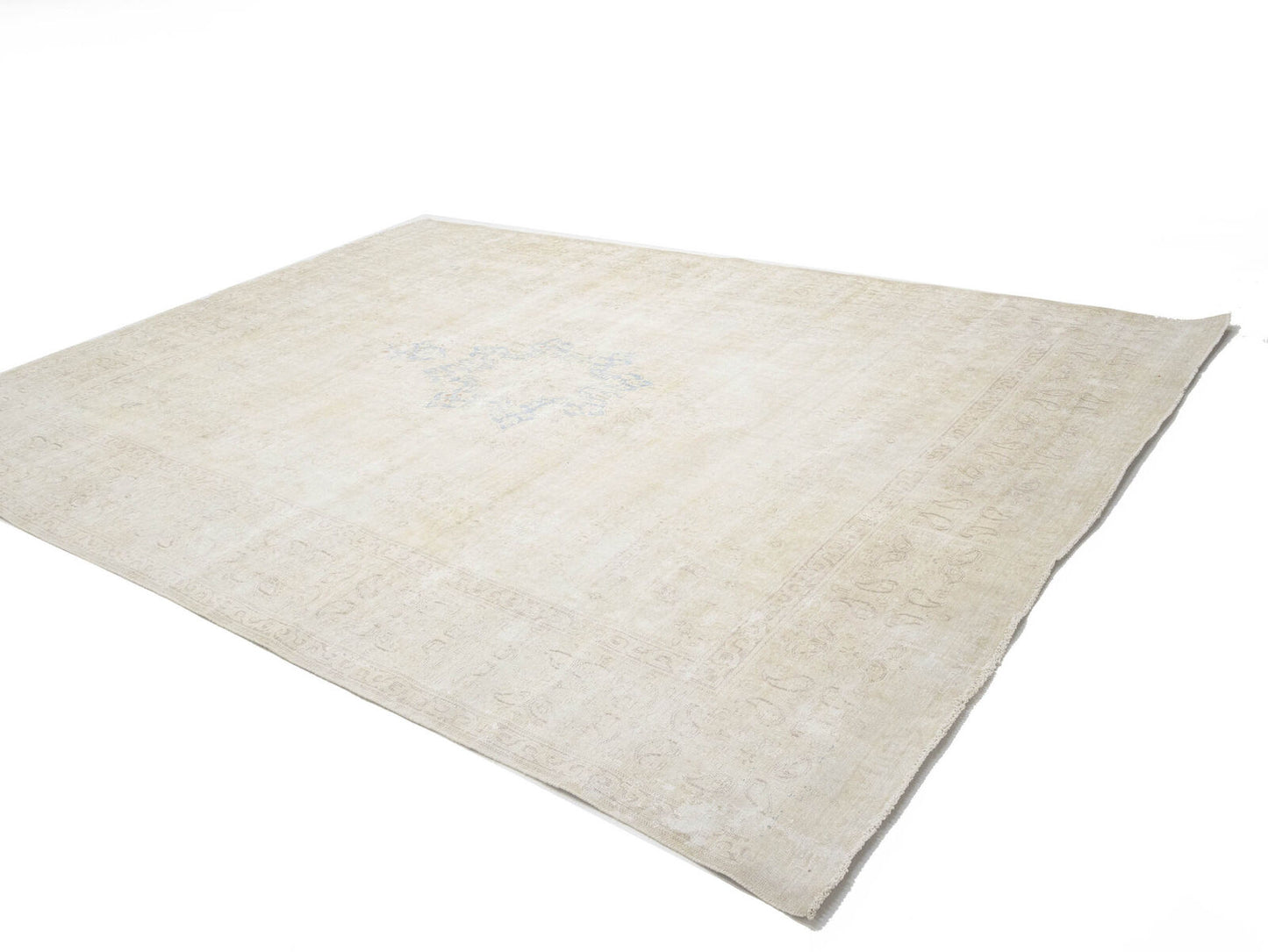 10X13 ft Distressed Vintage Oriental Rug Carpet