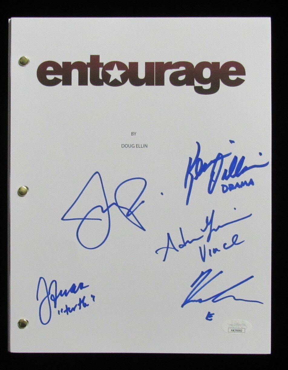 Multi Signed/Autographed "Entourage" Hbo Tv Show