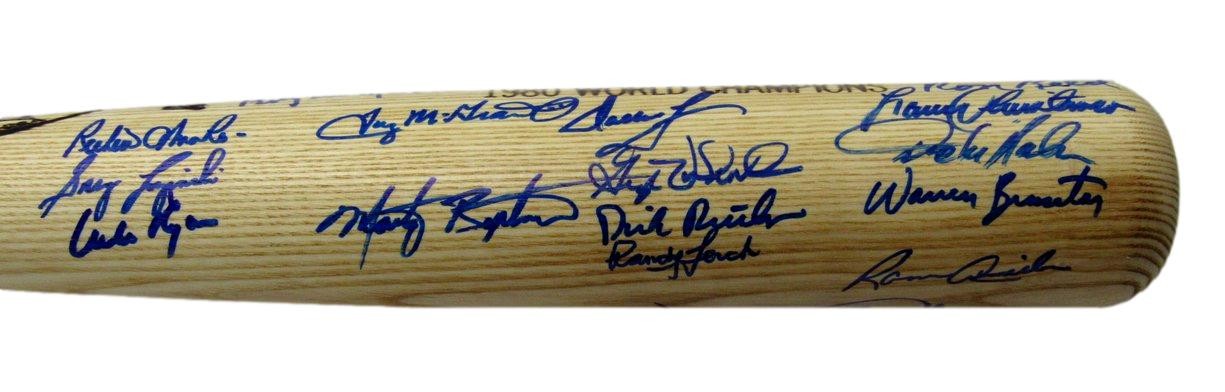1980 World Series Champs Phillies Bat Signed By