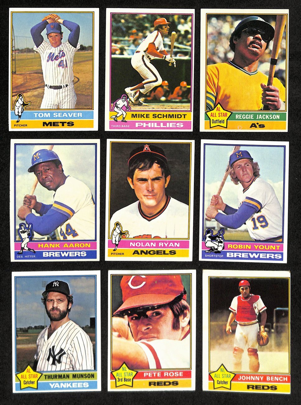 1976 Topps Baseball W/Traded Complete Set Brett