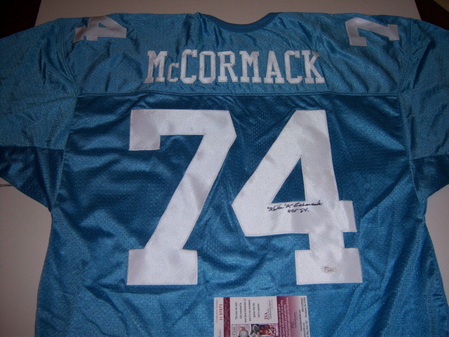 Mike Mccormack Kansas Jayhawks, Browns,Hof