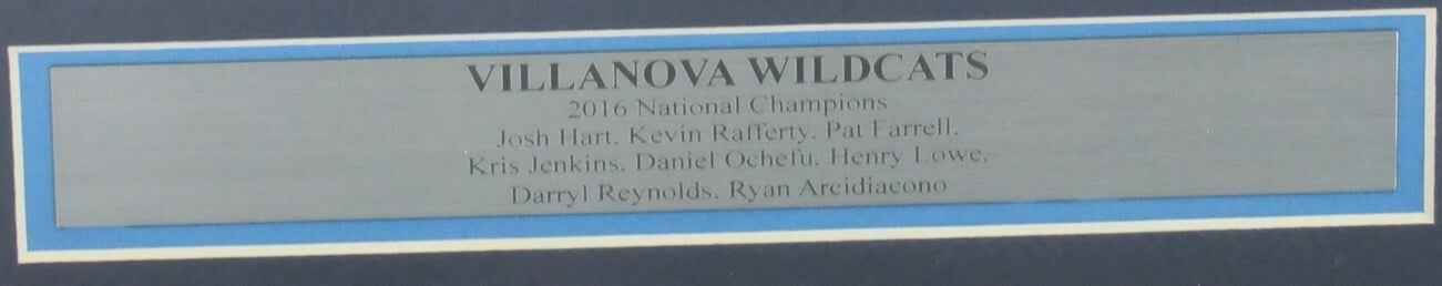 2016 Villanova National Champs 16X20 Photo Signed