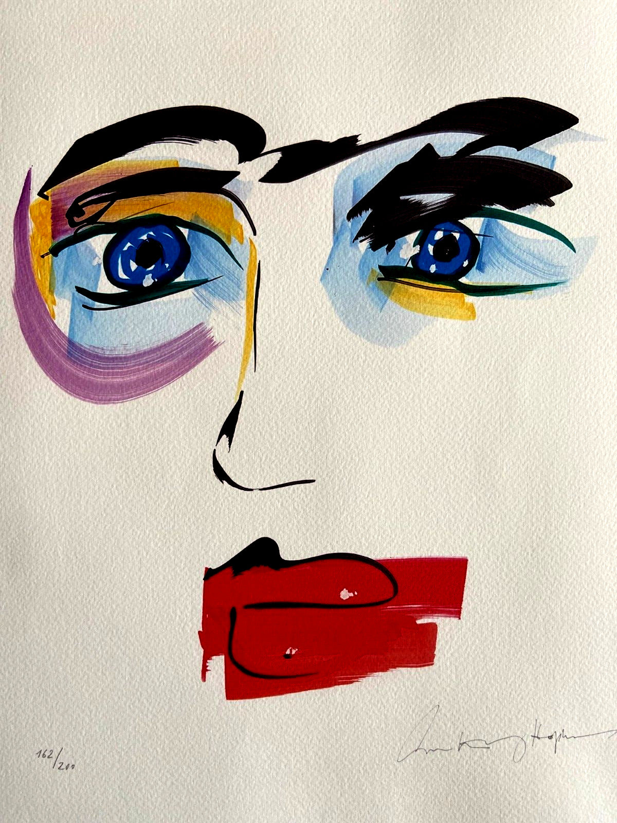 Anthony Hopkins Lithograph, 200 Ex