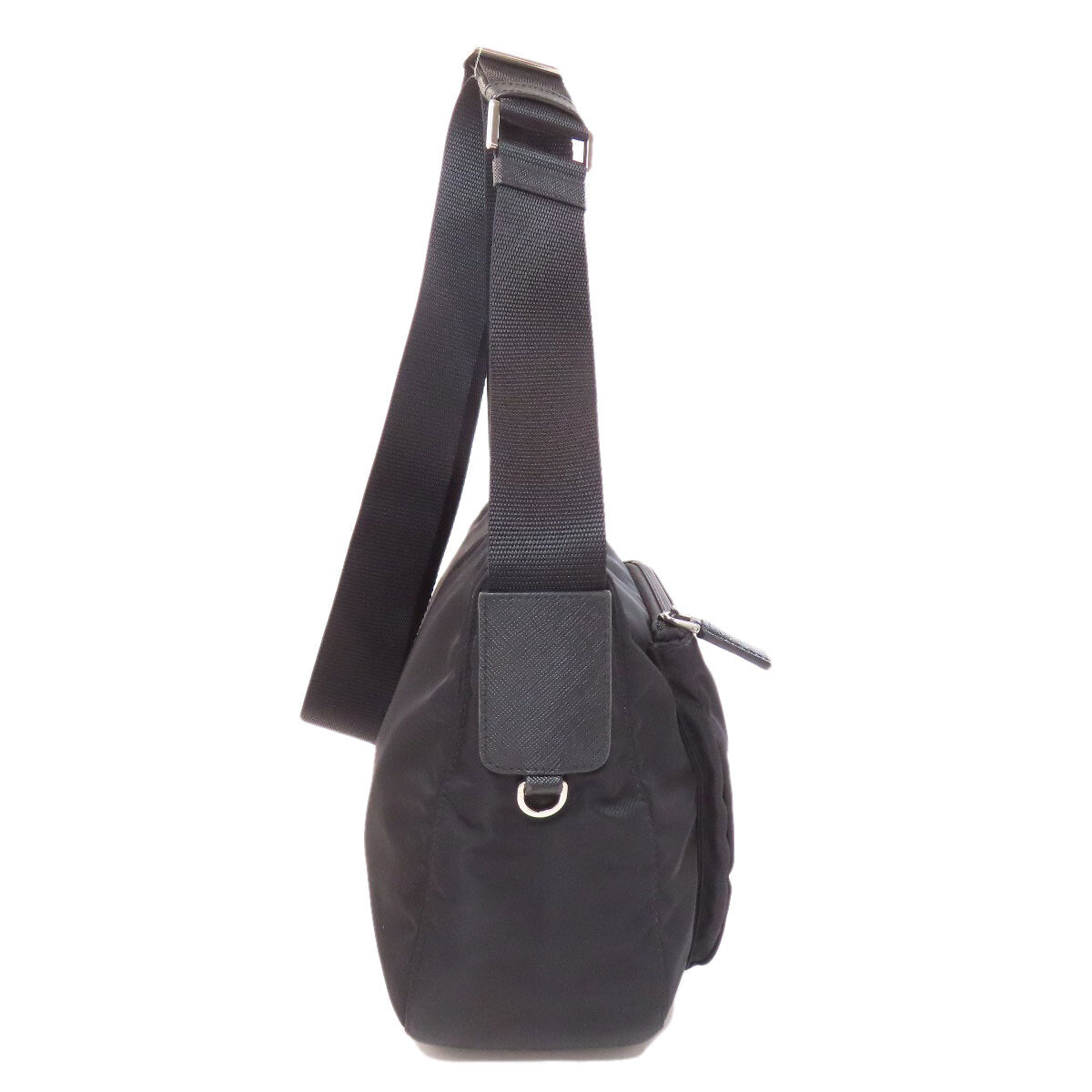 Prada Shoulder Bag Logo Hardware Nylon