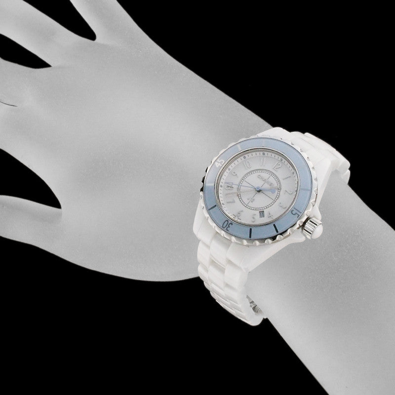 Chanel J12 33Mm Soft Blue 1 H4340 Watch Women