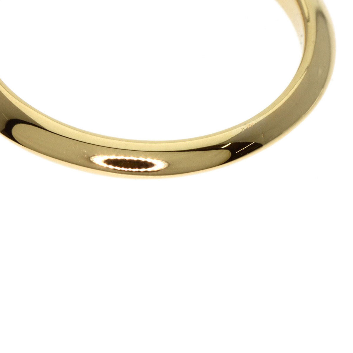 Tiffany&Co. Ring Solitaire Diamond K18 Yellow