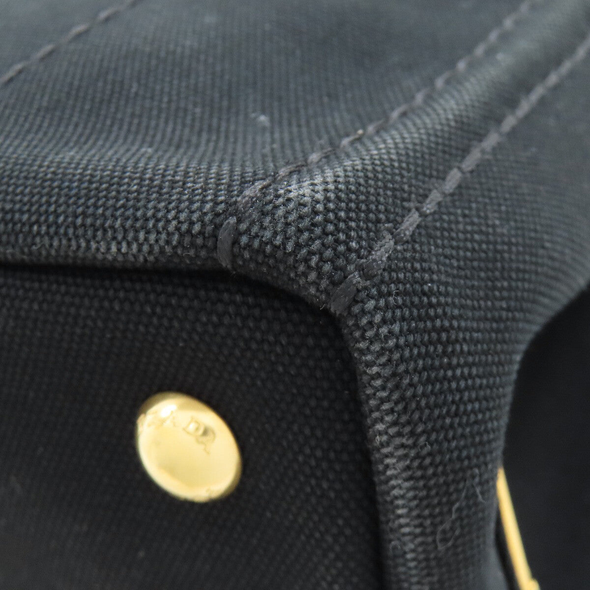 Prada Handbag Canapa Mini 2Way Canvas