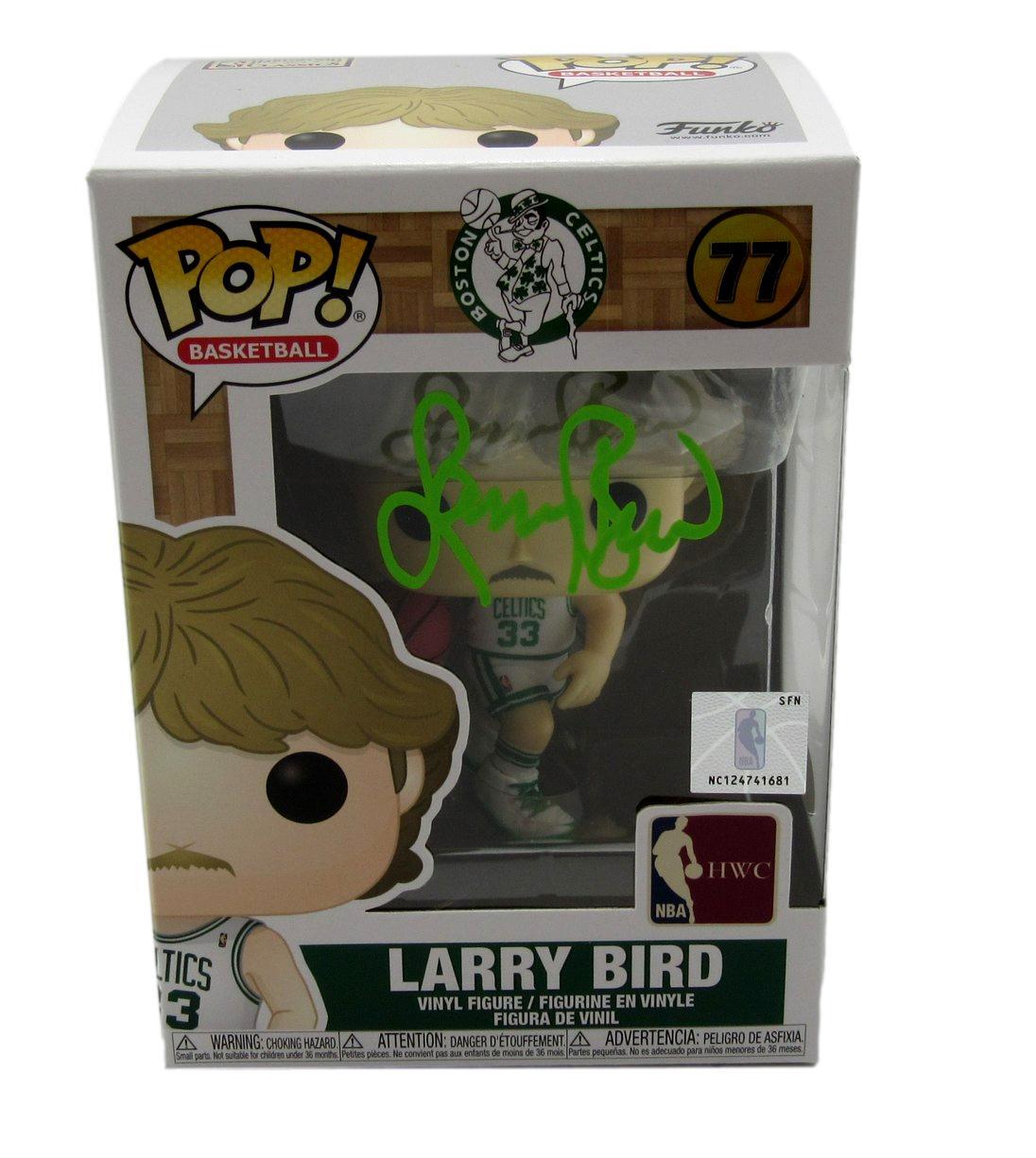 Larry Bird Hof Autographed Funko Pop! #77