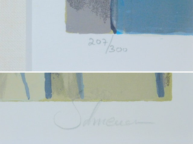 David Schneuer Signed Lithograph 'Fedora' Large