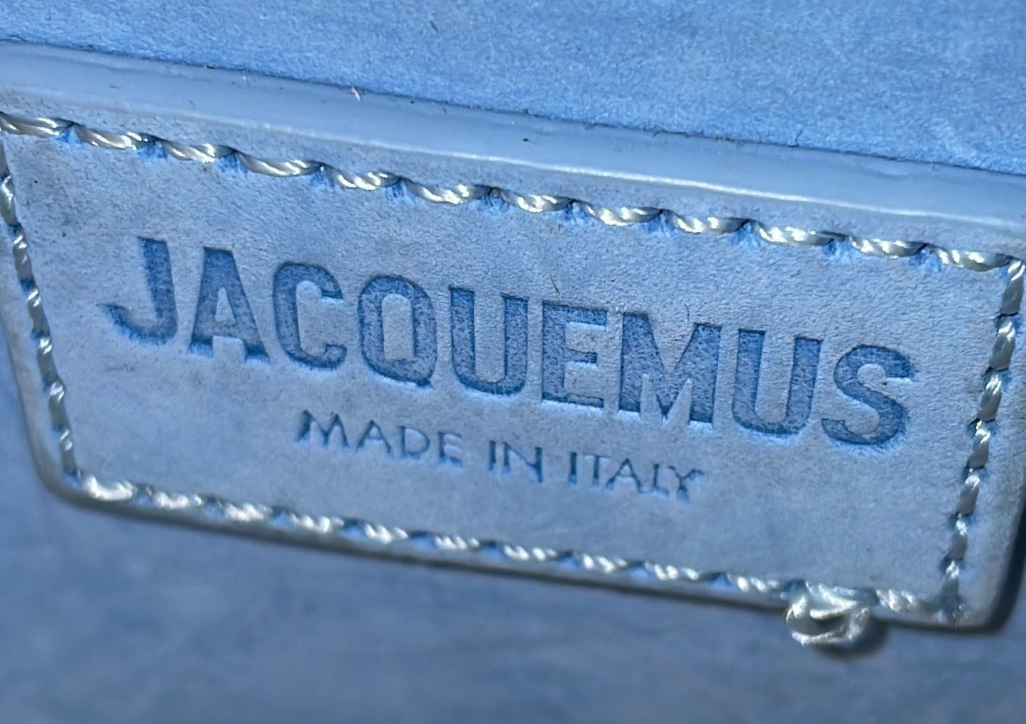 Jacquemus Le Bambino Flap Shoulder Bag Suede Long