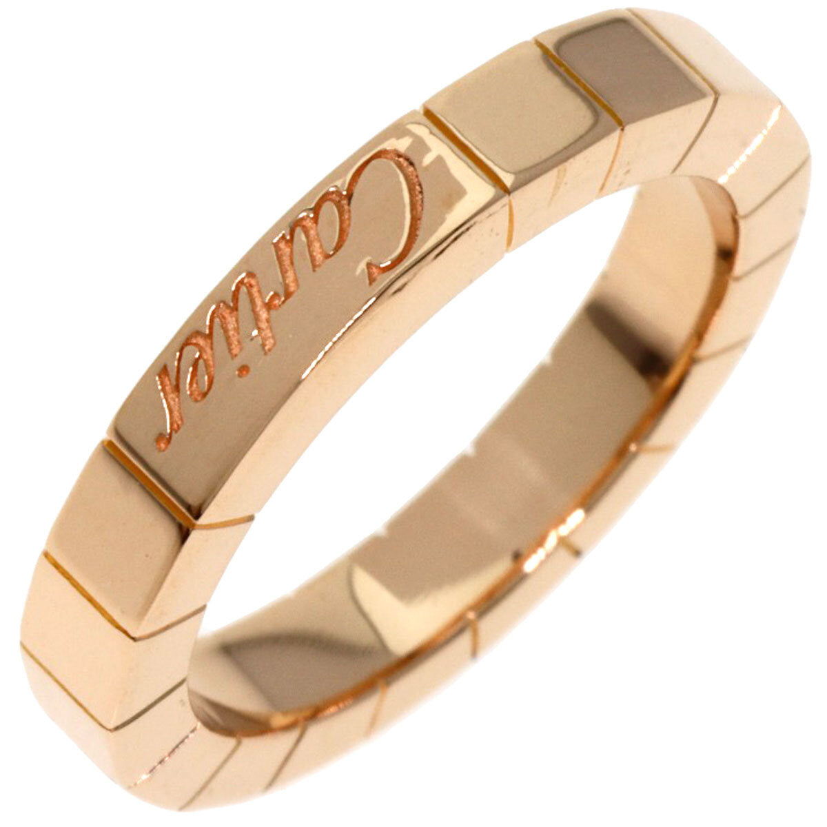 Cartier Ring Lanier # 47 K18 Pink Gold