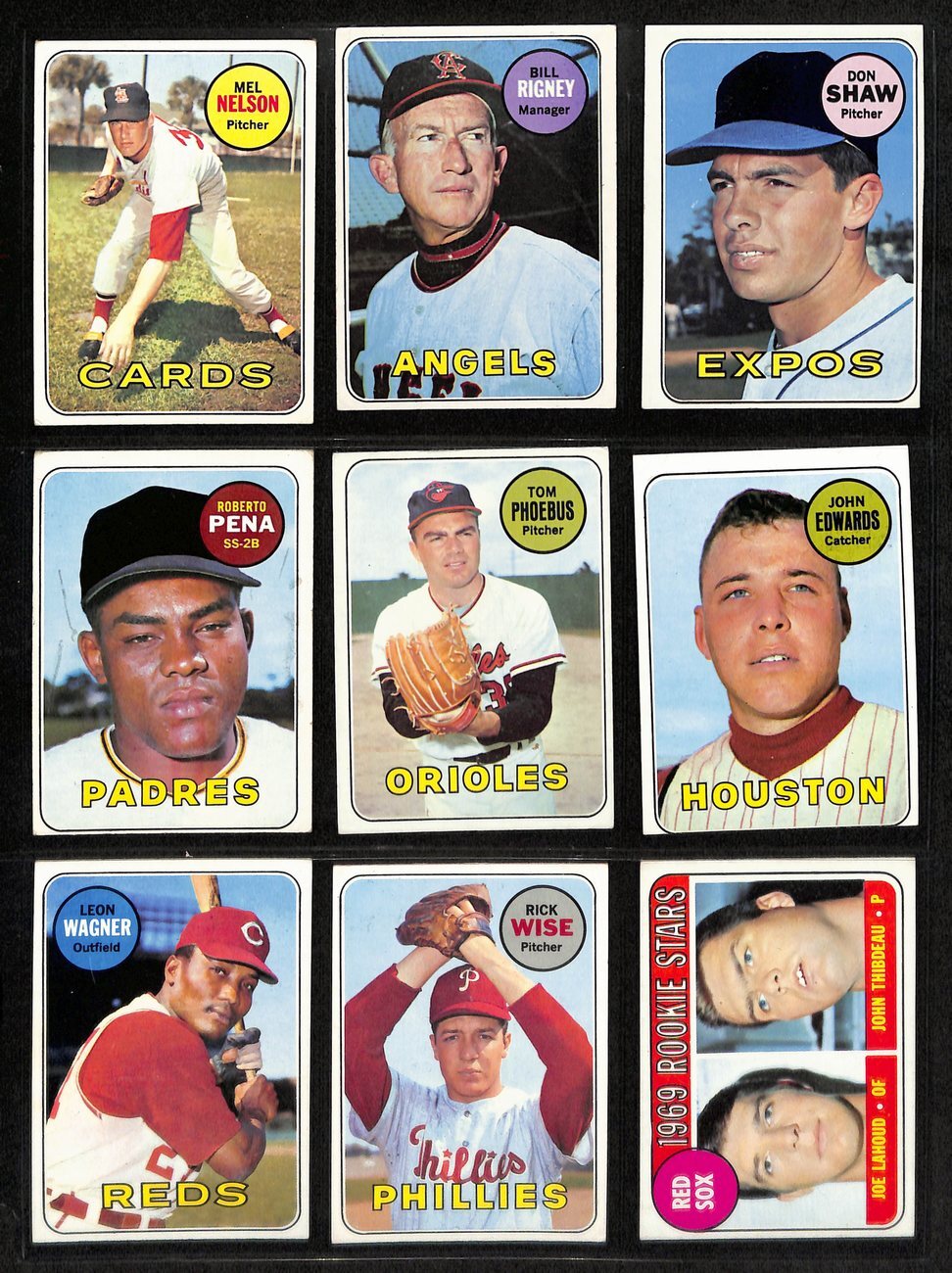 1969 Topps Baseball Card Complete Set (1-664)