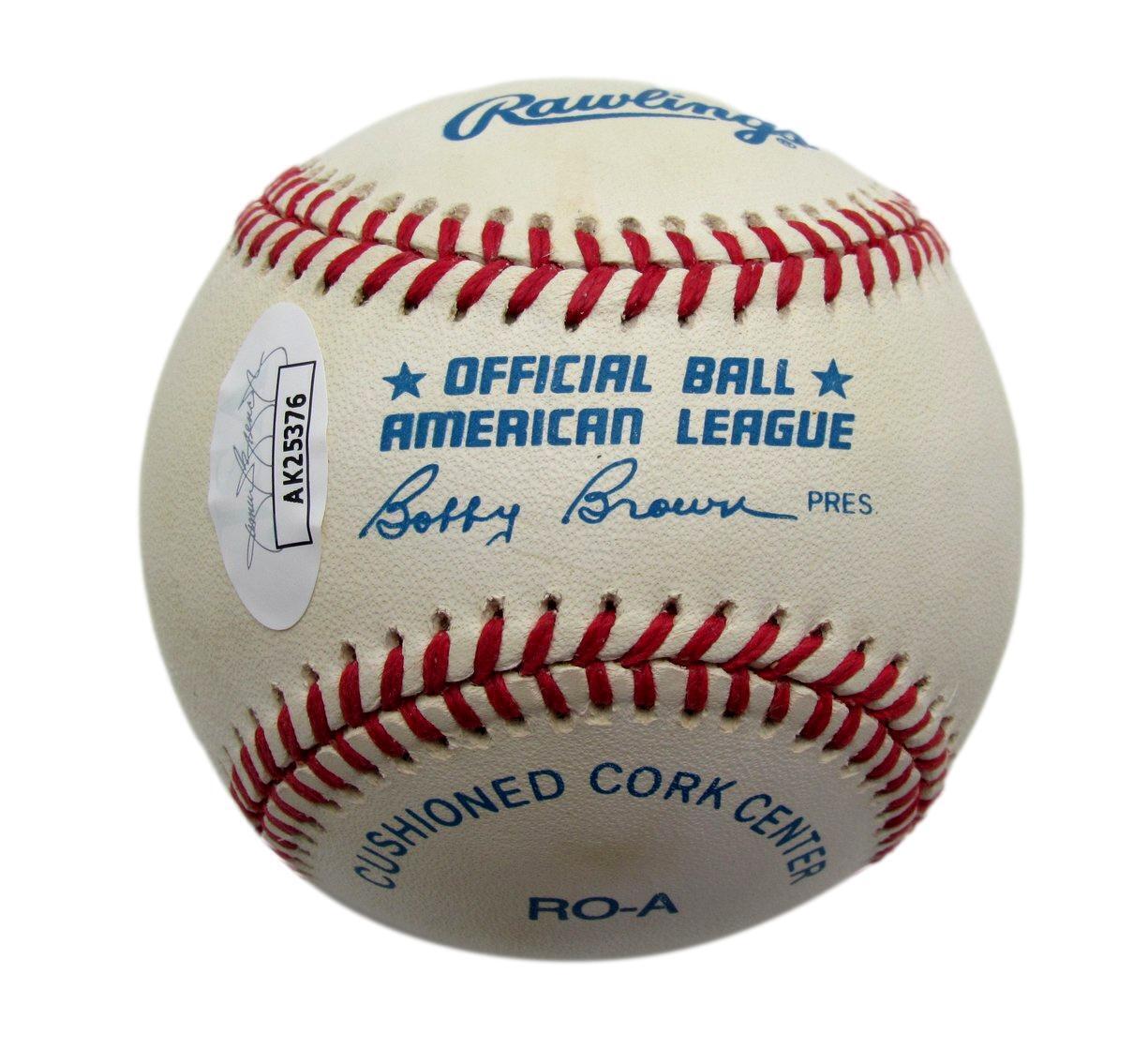 Cal Ripken Jr. Hof Autographed Oal Baseball