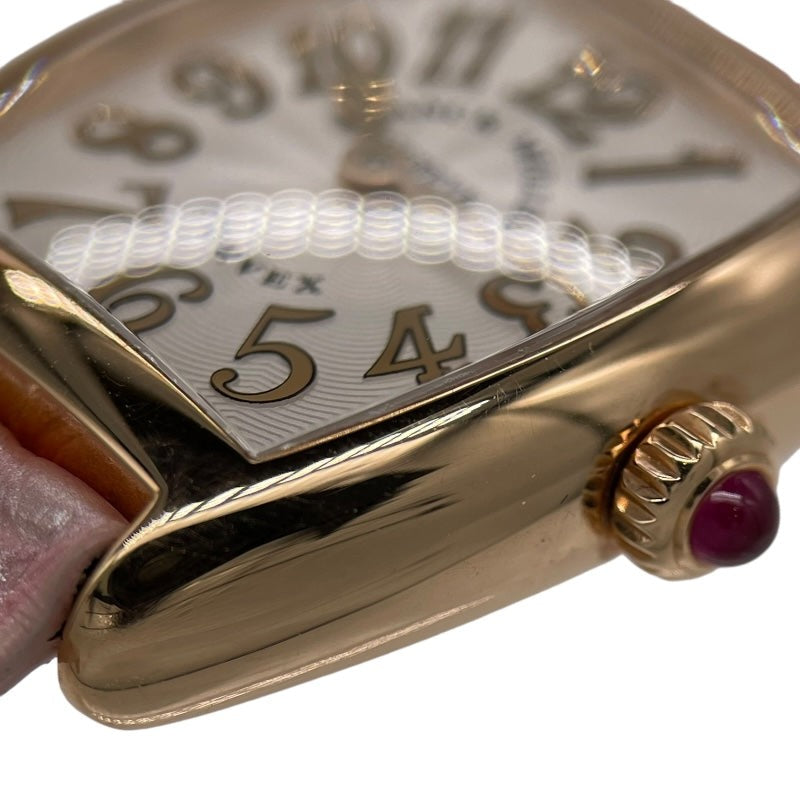 Franck Muller Tonneau Curvex 2252Bqzrel Silver K18Pg