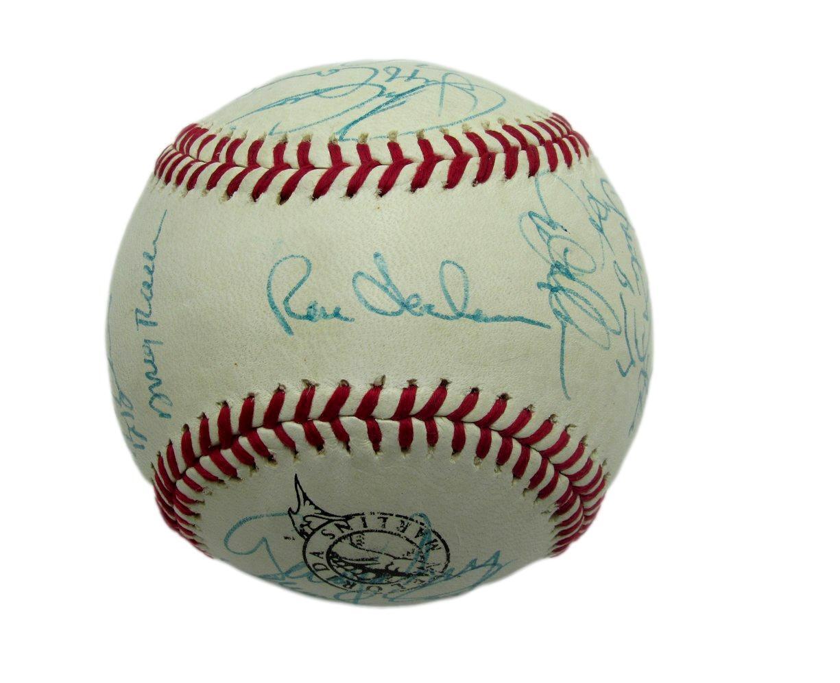 1993 Florida Marlins Signed By 28 Team Baseball