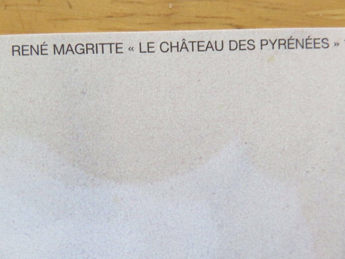 Ren Magritte Offset Art Poster Paris 2002