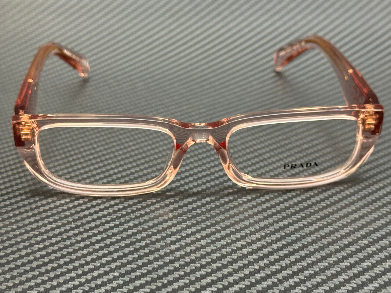 PRADA PR B05V 19Q1O1 Transparent Peach Women's 54