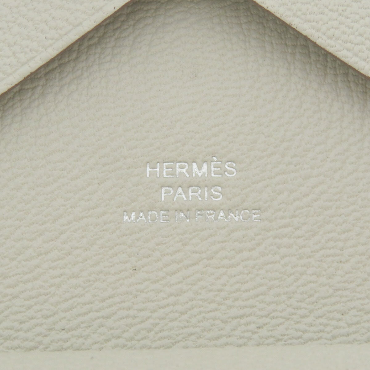 Hermes Card Case Calvi Duo Chevre Chevre