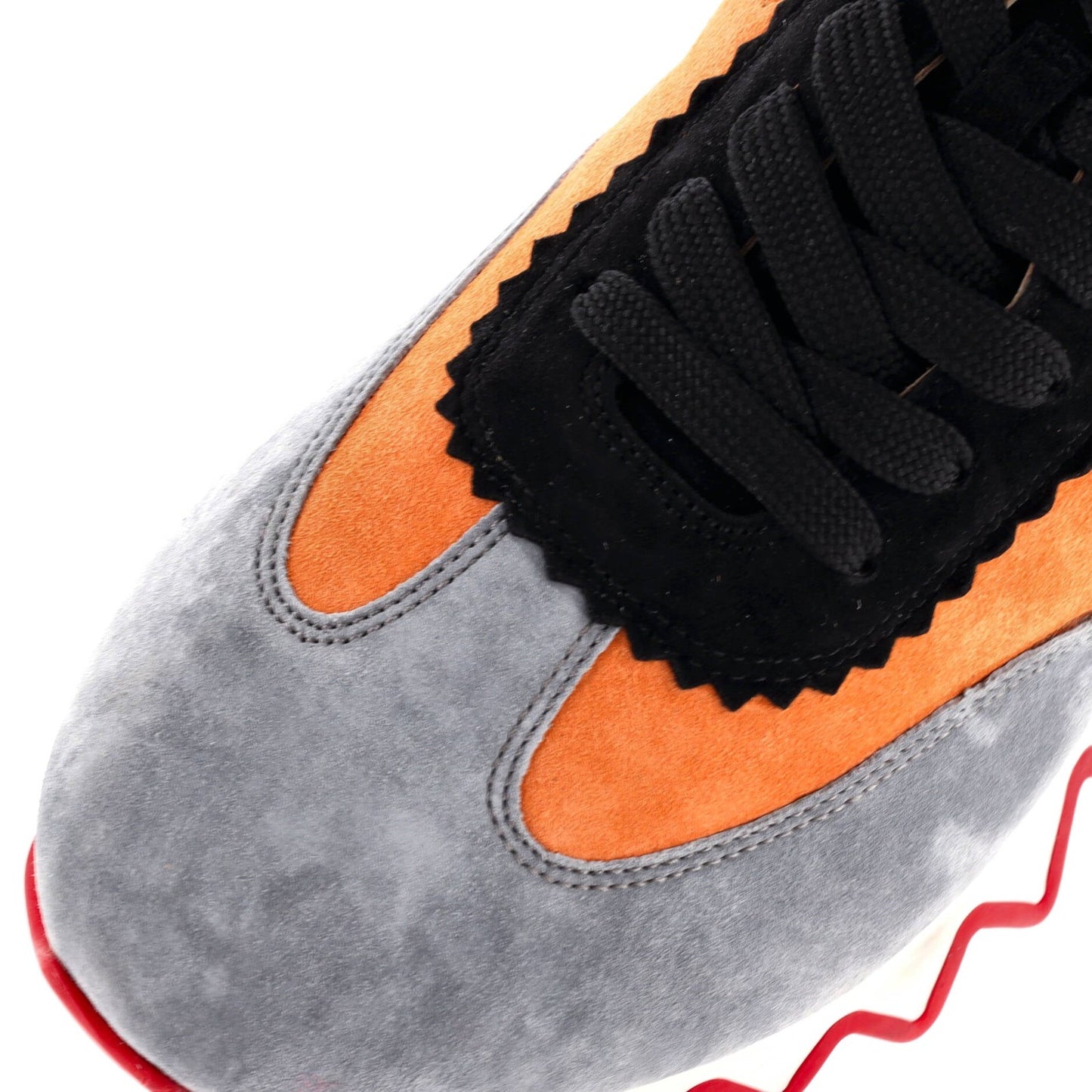 Christian Louboutin Loubishark Sneakers Leather And Suede