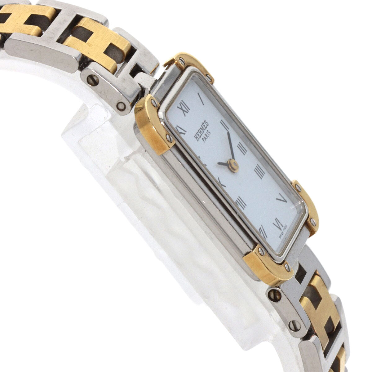 Hermes Clojure Watches Cr1.220 Stainless