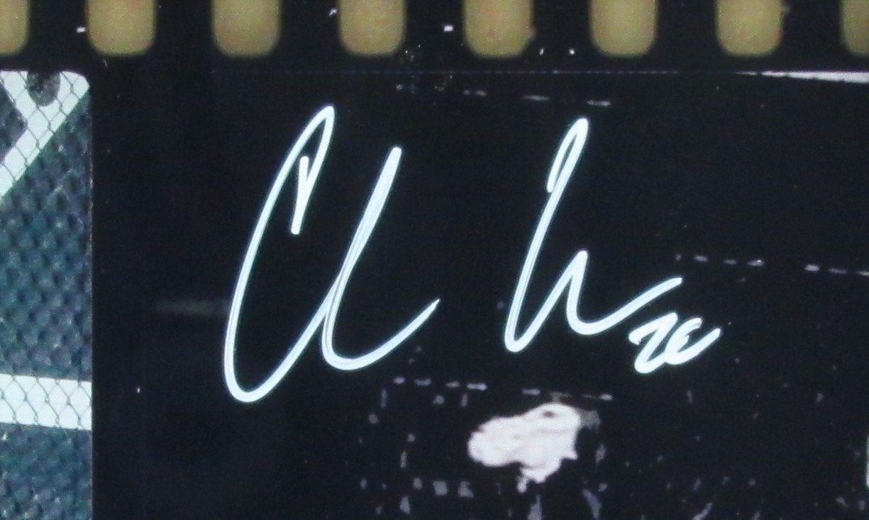 Chas Mccormick Autographed 27X12 Photo Catch