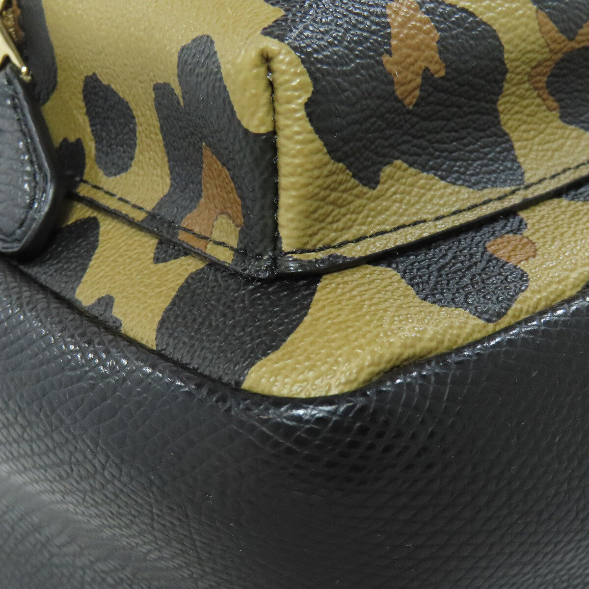 COACH F38395 Backpack Daypack Leopard pattern