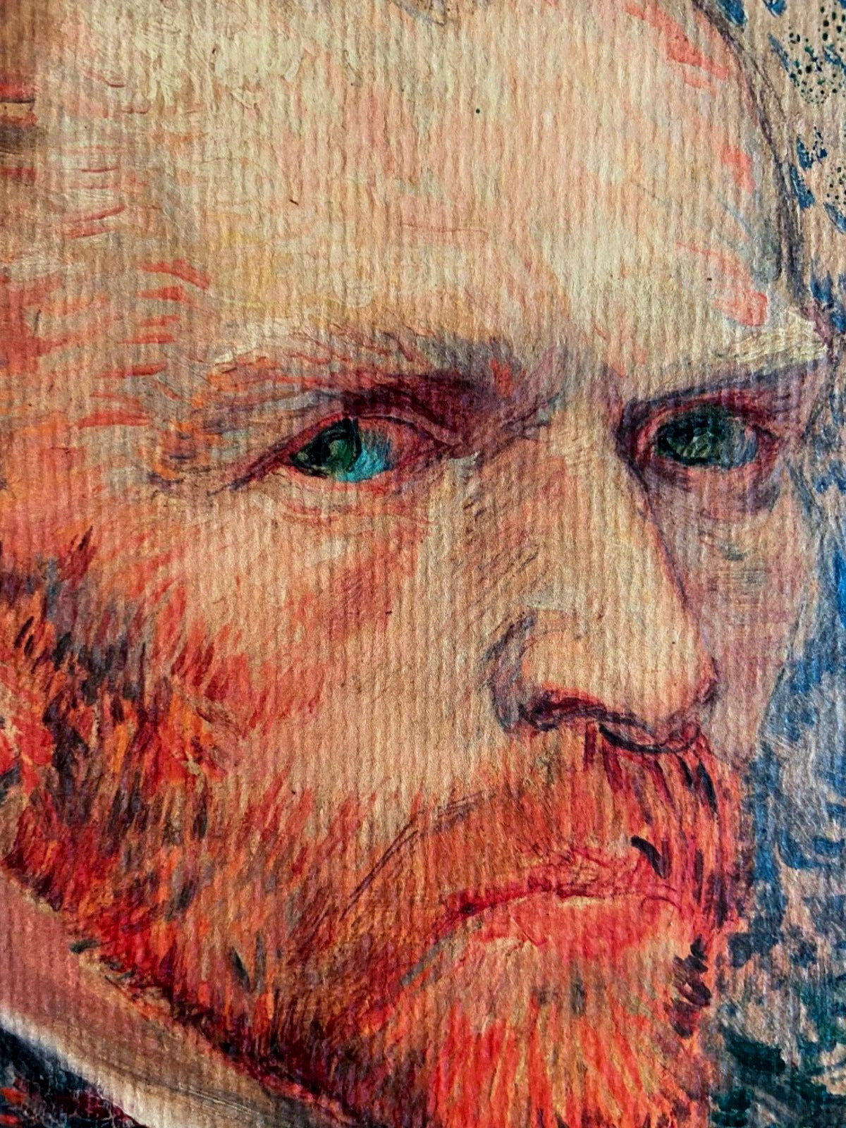 Vincent Van Gogh Museum Lithograph From A Painting Coa Signed Op (Edgar, Degas)